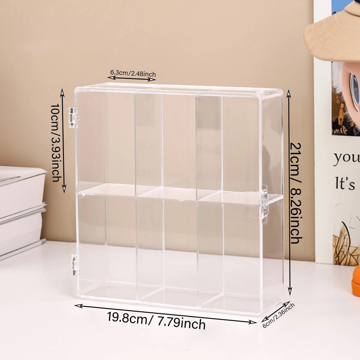 Акриловый органайзер для коллекционных кукол 6 отделений
Акриловый органайзер для коллекционных кукол 6 отделений