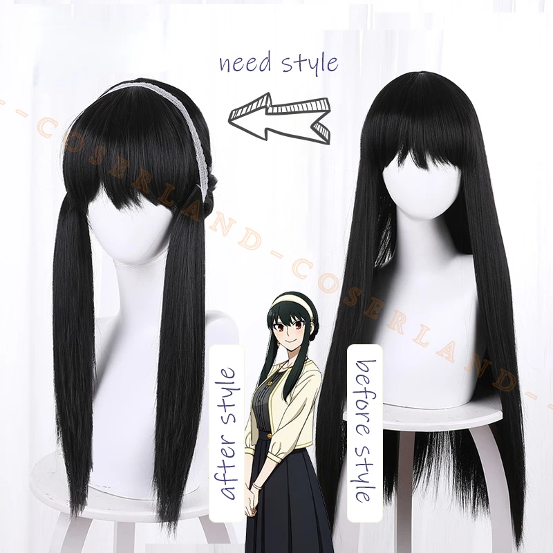 Anime SPY × FAMILY Yor Forger Briar Cosplay Wig Long Straight Black Hair Heat-resistant Fiber Hair+Wig Cap Girls Women Party Wig
Anime SPY × FAMILY Yor Forger Briar Cosplay Wig Long Straight Black Hair Heat-resistant Fiber Hair+Wig Cap Girls Women Party Wig