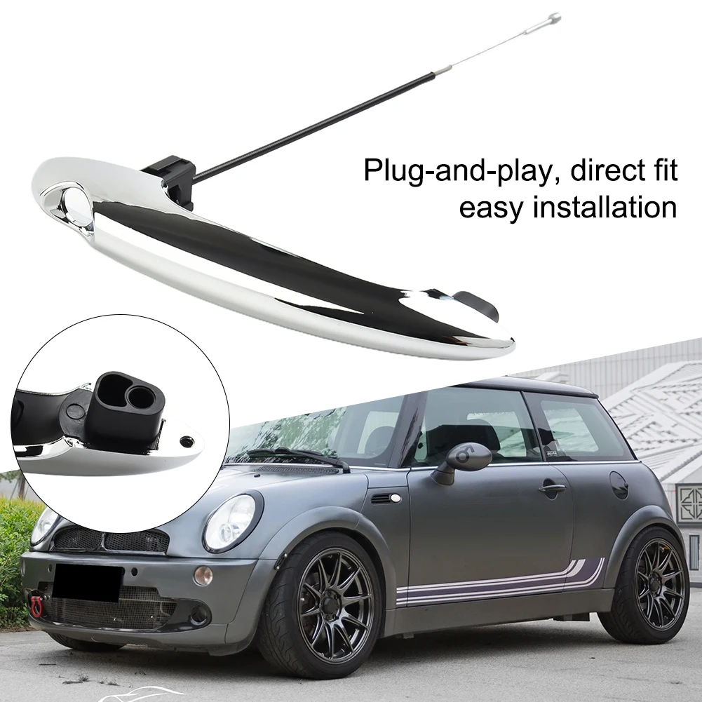 Plug-and-play Outside Door Handle Car & Truck Parts 51217147503 51217198471 Plastic Silver For Mini For Cooper
Plug-and-play Outside Door Handle Car & Truck Parts 51217147503 51217198471 Plastic Silver For Mini For Cooper