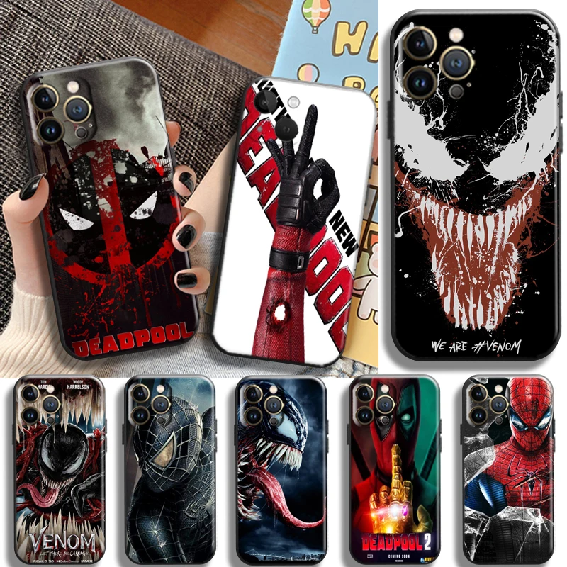 Spiderman Venom Deadpool For Apple iPhone 13 12 11 Pro Max 13 12 Mini X XR XS Max 5 6 6S 7 8 Plus Phone Case Bumper Funda coque
Spiderman Venom Deadpool For Apple iPhone 13 12 11 Pro Max 13 12 Mini X XR XS Max 5 6 6S 7 8 Plus Phone Case Bumper Funda coque