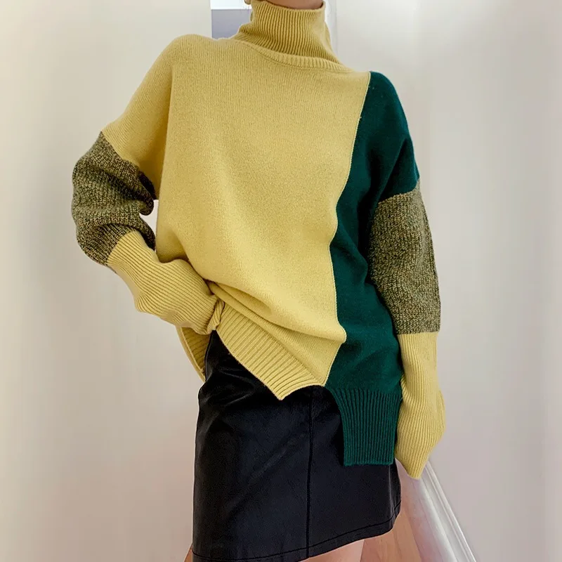 French Senior Sense Light Luxury Color Contrast Languid Style Knitted Base Coat Female Versatile and Elegant Sweater
French Senior Sense Light Luxury Color Contrast Languid Style Knitted Base Coat Female Versatile and Elegant Sweater