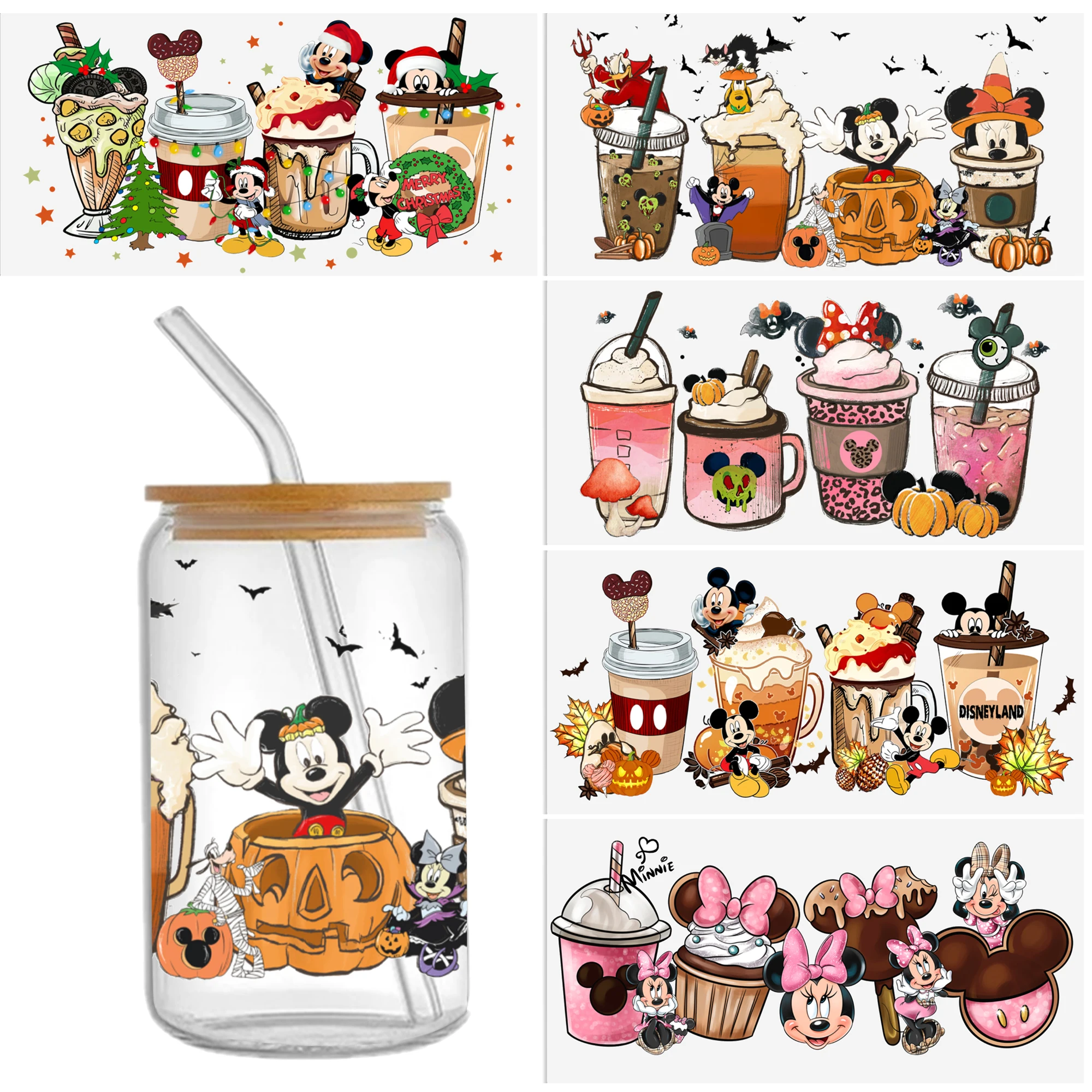 Mickey Series Personalize Halloween Christmas UV DTF Sticker For 16oz Cups Wrap Transfer Decal Sticker Labels DIY Selfadhesive
Mickey Series Personalize Halloween Christmas UV DTF Sticker For 16oz Cups Wrap Transfer Decal Sticker Labels DIY Selfadhesive