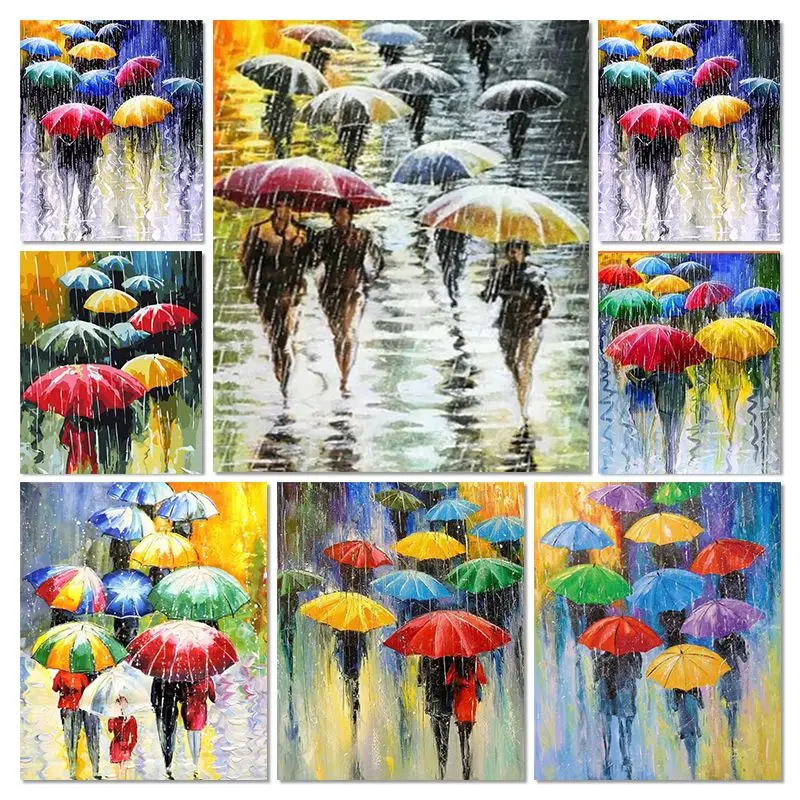 GATYZTORY Full Diamond Embroidery Colorful Umbrella Landscape 5d Diamond Painting Mosaic Street Scenery Pictures Decoration For
GATYZTORY Full Diamond Embroidery Colorful Umbrella Landscape 5d Diamond Painting Mosaic Street Scenery Pictures Decoration For