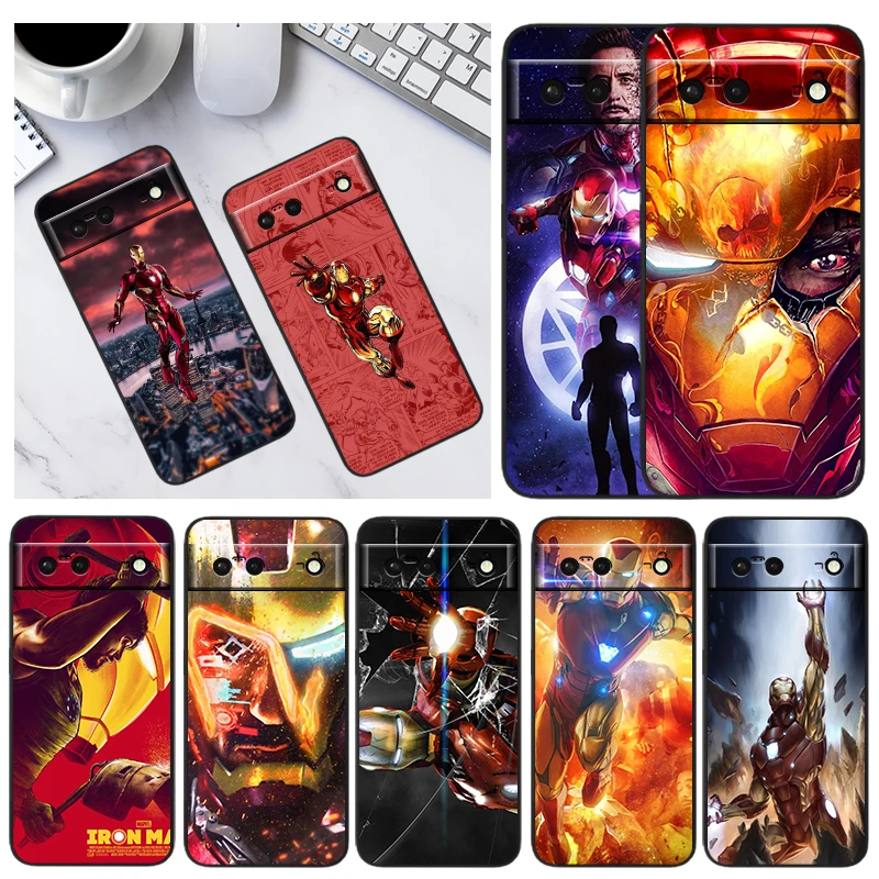 Marvel Iron Man Art For Google Pixel 7 6 Pro 6A 5A 5 4 4A XL 5G Shell Soft Silicone Fundas Coque Capa Black Phone Case
Marvel Iron Man Art For Google Pixel 7 6 Pro 6A 5A 5 4 4A XL 5G Shell Soft Silicone Fundas Coque Capa Black Phone Case