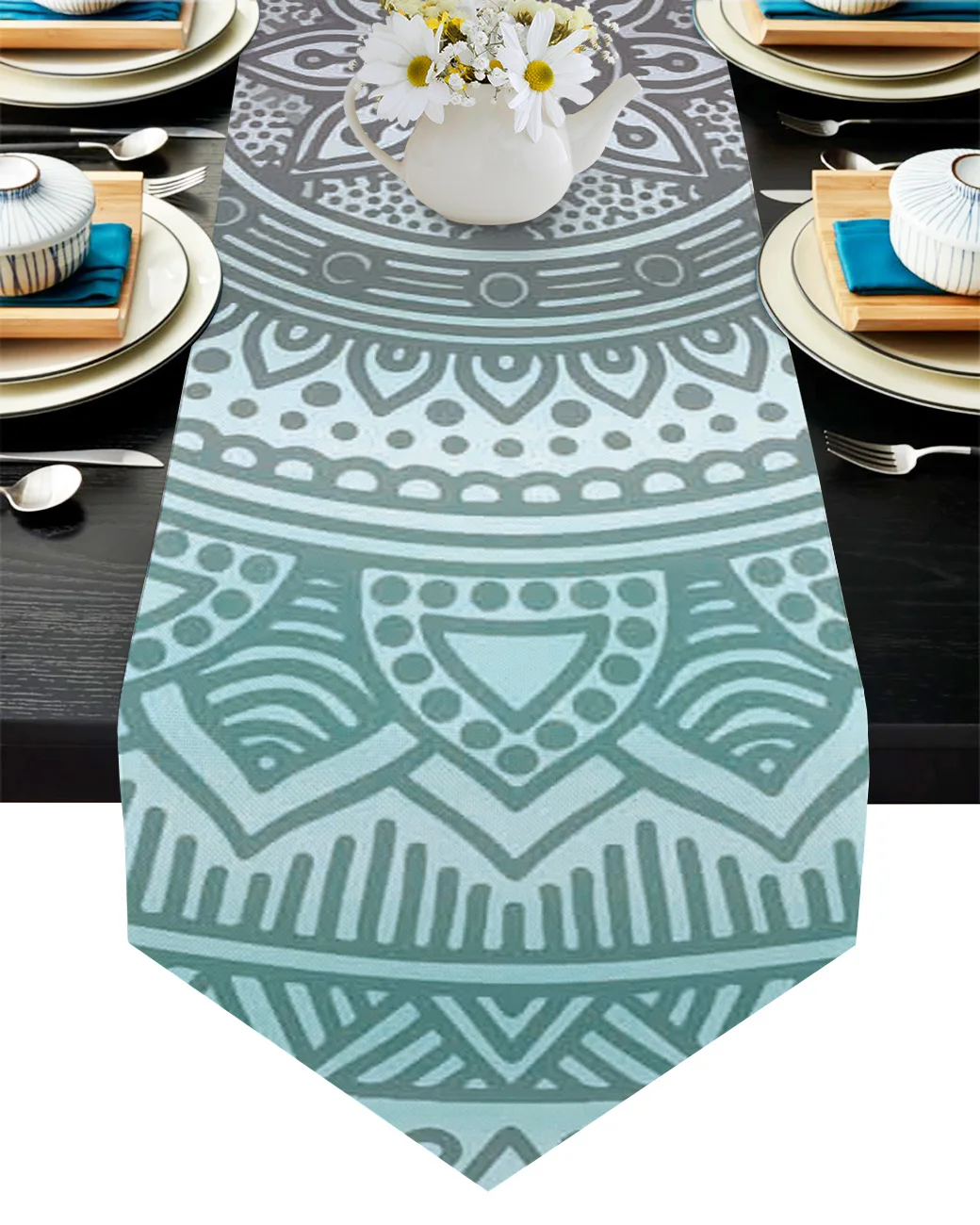 Mandala Pattern Gradient Coffee Table Decor Tablecloth Wedding Decoration Dinning Table Decoration Table Runner
Mandala Pattern Gradient Coffee Table Decor Tablecloth Wedding Decoration Dinning Table Decoration Table Runner