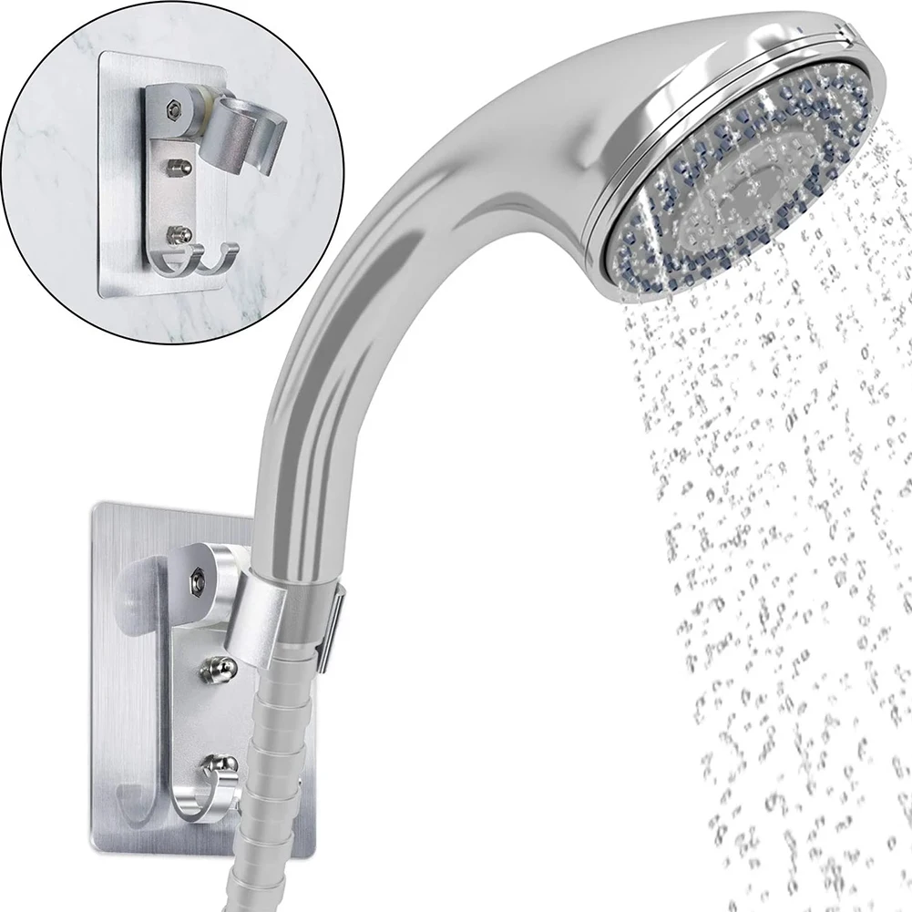 Aluminum Shower Head Holder Adjustable Shower Stand Bracket Punch Free Self-adhesive Wall Mounted Shower Holder
Aluminum Shower Head Holder Adjustable Shower Stand Bracket Punch Free Self-adhesive Wall Mounted Shower Holder