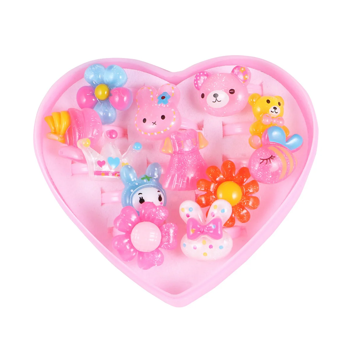 12pcs Little Girls Jewelry Rings Cartoon Rings Toy for Kids Birthday Party Favors (Assorted)
12pcs Little Girls Jewelry Rings Cartoon Rings Toy for Kids Birthday Party Favors (Assorted)