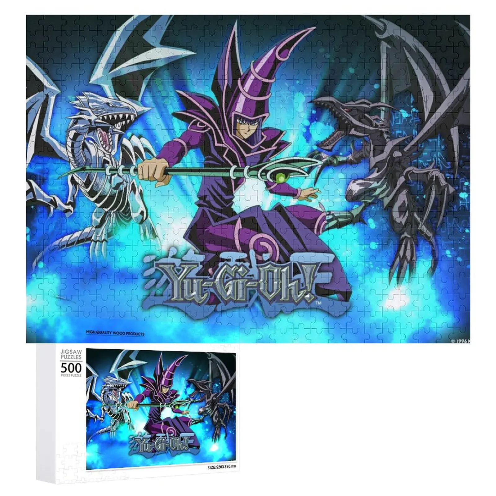 300/500/1000 pieces of Bandai Animation Yu-Gi-King puzzle diy puzzle model assembly adult collection hobby
300/500/1000 pieces of Bandai Animation Yu-Gi-King puzzle diy puzzle model assembly adult collection hobby