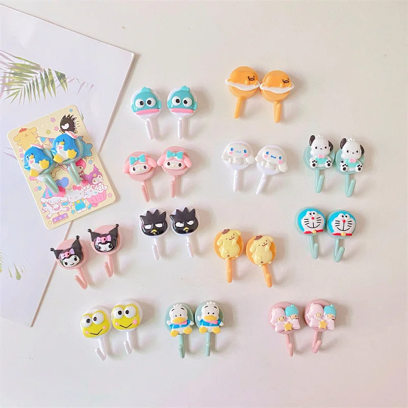 Cartoon Anime Kitty My Melody Kuromi Cinnamoroll Purin Traceless Viscose Hook Household Kitchen Bedroom Wall Round Glue Hook
Cartoon Anime Kitty My Melody Kuromi Cinnamoroll Purin Traceless Viscose Hook Household Kitchen Bedroom Wall Round Glue Hook