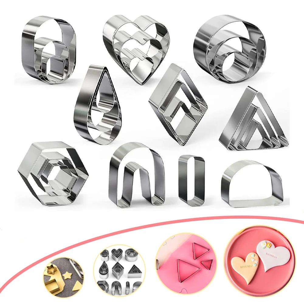Polymer Clay Cutters Earring Mold Stainless Steel Handmade Tool Cake Diy Pottery Ceramic Craft Designer Jewelry Making Supplies
Polymer Clay Cutters Earring Mold Stainless Steel Handmade Tool Cake Diy Pottery Ceramic Craft Designer Jewelry Making Supplies
