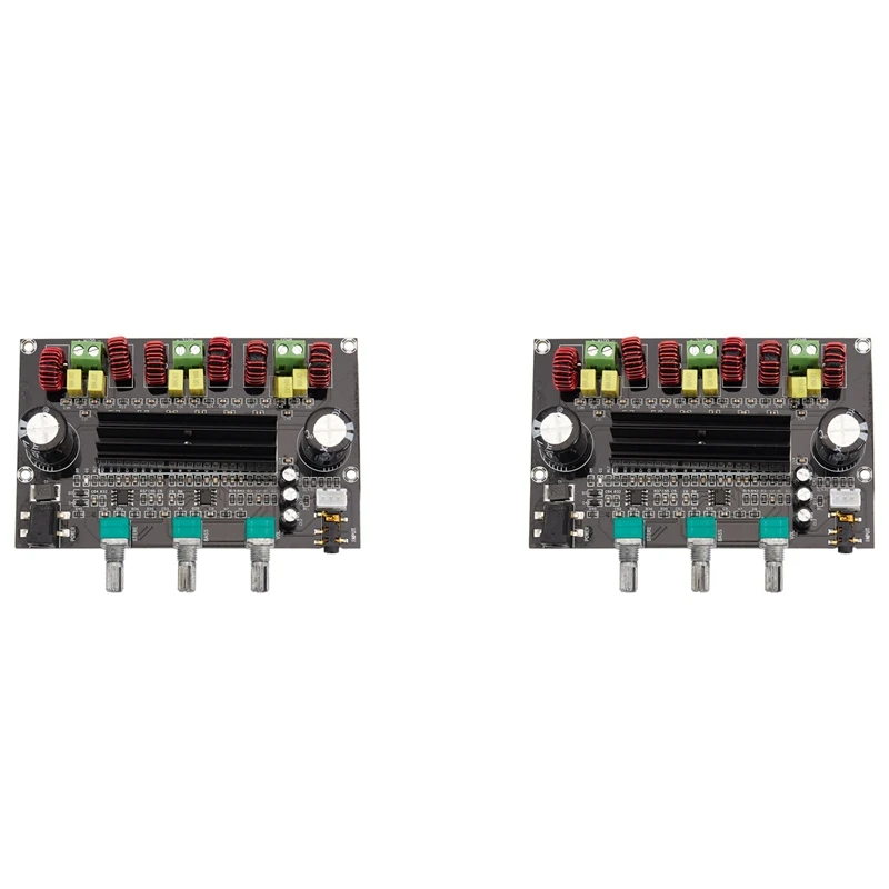 2X XH-M573 TPA3116D2 80W+80W+100W 2.1 Channel TPA3116 Digital Power Amplifier Board Bass Subwoofer Amplifier
2X XH-M573 TPA3116D2 80W+80W+100W 2.1 Channel TPA3116 Digital Power Amplifier Board Bass Subwoofer Amplifier