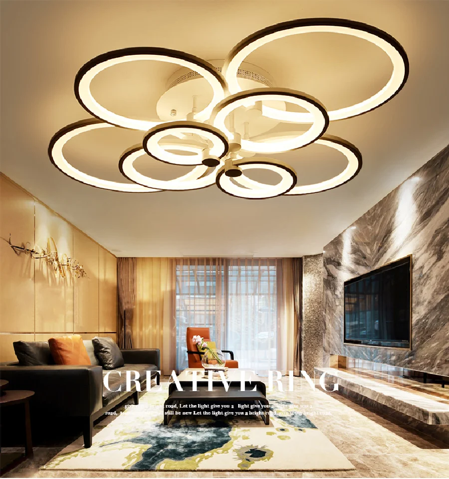 Dimming+Remote control living study room bedroom modern led chandelier white or Black surface mounted led chandelier fixtures
Dimming+Remote control living study room bedroom modern led chandelier white or Black surface mounted led chandelier fixtures