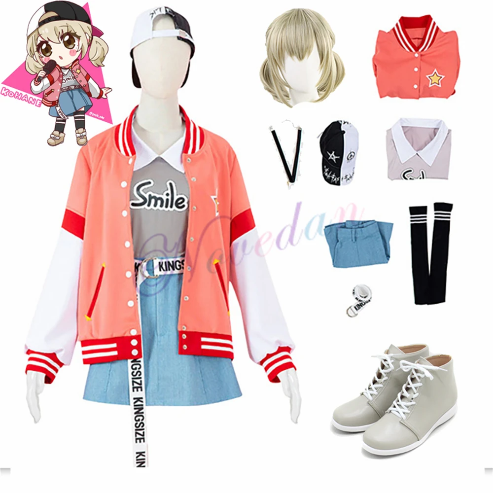 Project Sekai Cosplay Colorful Stage Feat Vivid BAD SQUAD Azusawa Kohane Uniform Outfit Wig Anime Cosplay Costume
Project Sekai Cosplay Colorful Stage Feat Vivid BAD SQUAD Azusawa Kohane Uniform Outfit Wig Anime Cosplay Costume