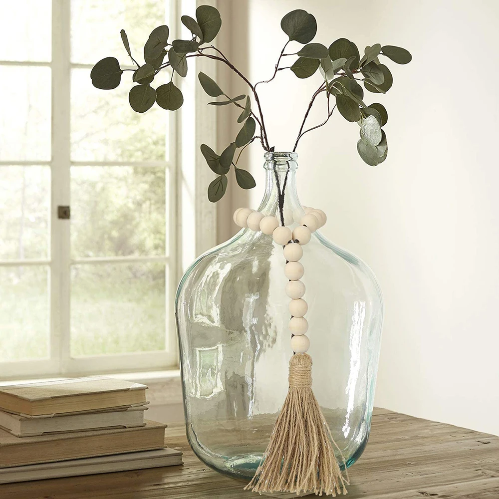 Wooden Beads for Garland Boho Home Decor Farmhouse Wood Bead Garland Tassels Room Decoration Cottagecore Vases Macrame Decor
Wooden Beads for Garland Boho Home Decor Farmhouse Wood Bead Garland Tassels Room Decoration Cottagecore Vases Macrame Decor