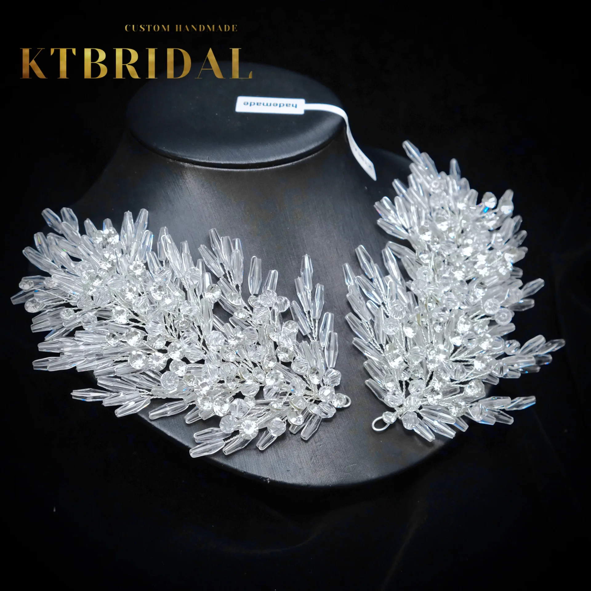 Новинка KTBRIDAL тиара ручной работы свадебные головные уборы Хрустальный жемчуг Модная бижутерия женский подарок свадебные аксессуары
Новинка KTBRIDAL тиара ручной работы свадебные головные уборы Хрустальный жемчуг Модная бижутерия женский подарок свадебные аксессуары