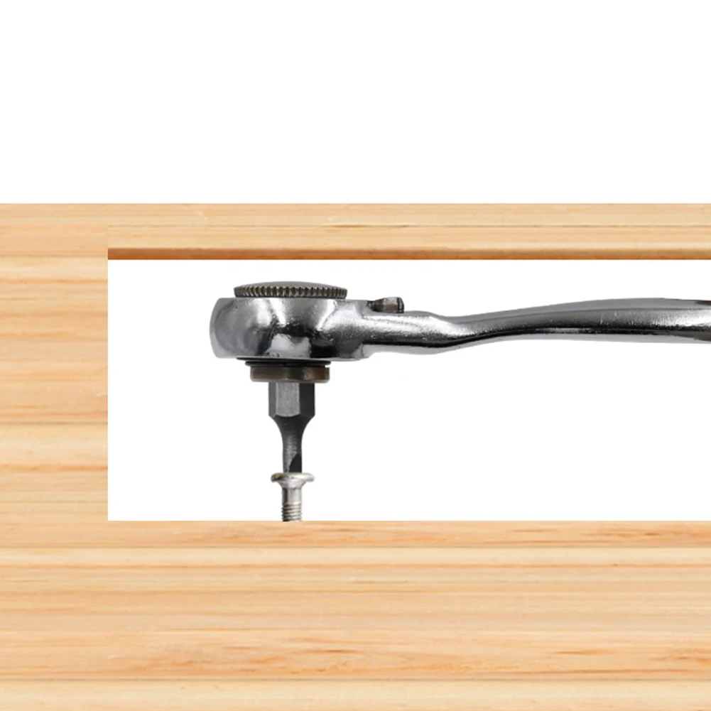 1 Pc Ratchet Wrench 72 Teeth 6.35mm Hex Adapter Quick Release Screwdriver Handle For Screw Disassembly Repairing Manual Tool
1 Pc Ratchet Wrench 72 Teeth 6.35mm Hex Adapter Quick Release Screwdriver Handle For Screw Disassembly Repairing Manual Tool