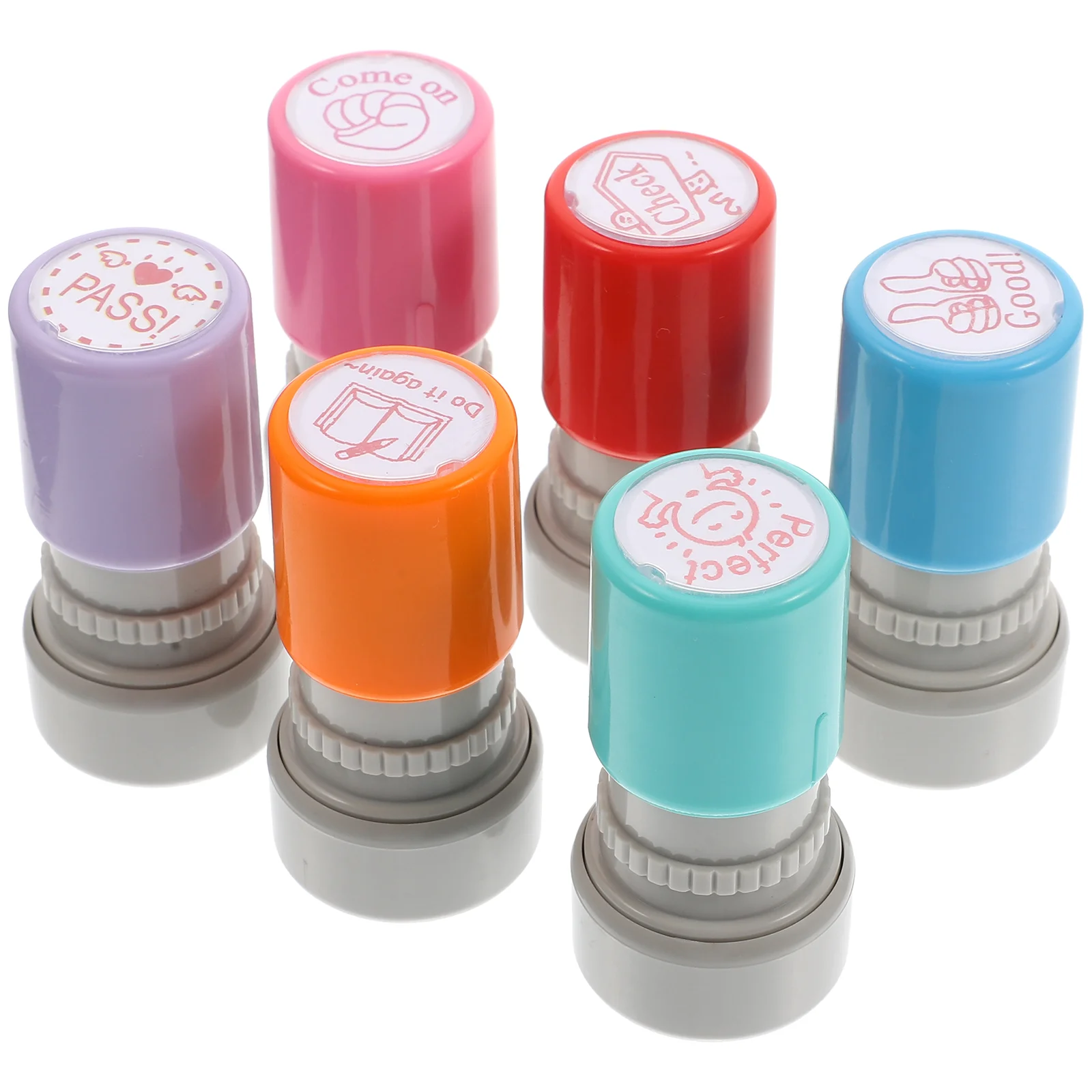 6 шт., Детские Многофункциональные штампы для домашнего задания 
6 шт., Детские Многофункциональные штампы для домашнего задания