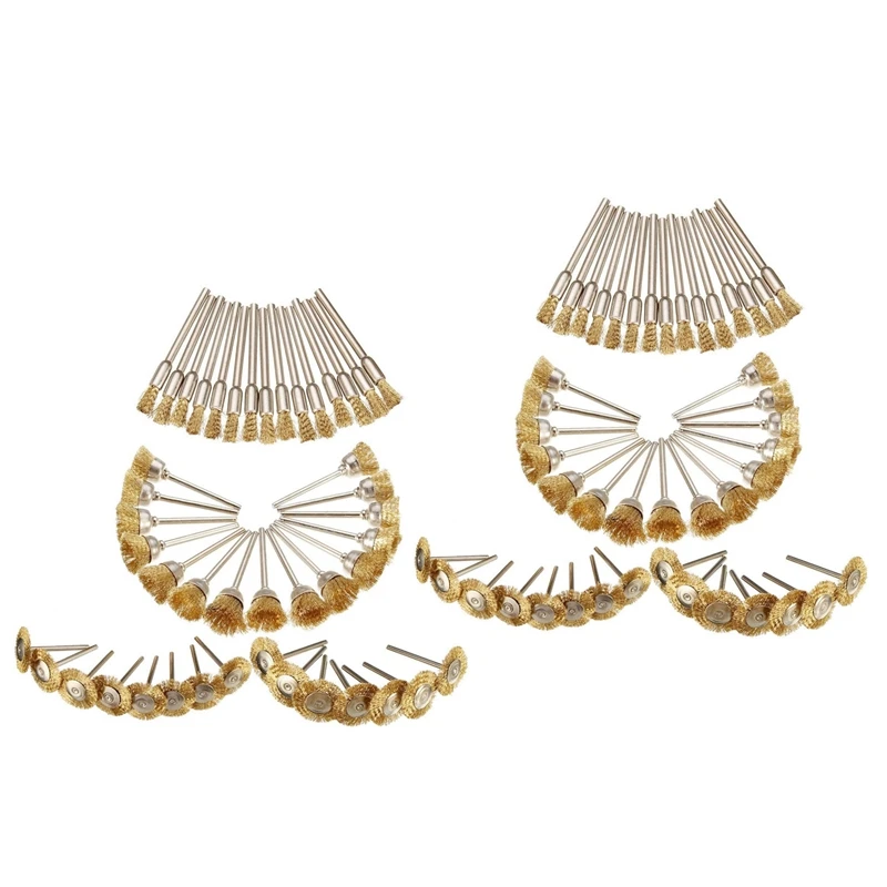 90Pcs Copper Wire Brush Wheel Sanding Accessories For Rotary Grinder Tools 
90Pcs Copper Wire Brush Wheel Sanding Accessories For Rotary Grinder Tools