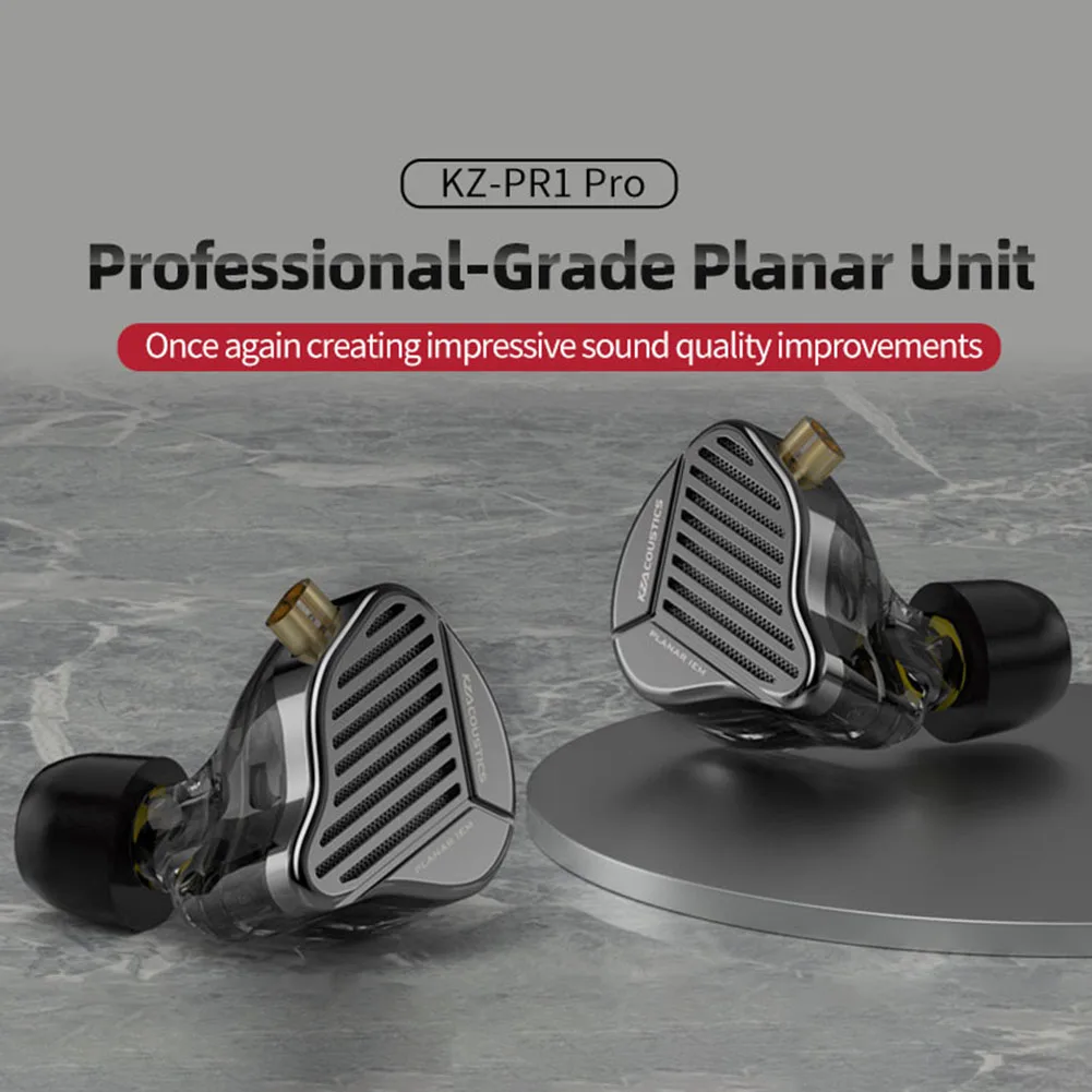 KZ-PR1 Pro In Ear Wired Earphones 13.2MM Planar Unit 3.5mm Plug Portable Earbuds Ergonomic Music Headphones for Sports Game
KZ-PR1 Pro In Ear Wired Earphones 13.2MM Planar Unit 3.5mm Plug Portable Earbuds Ergonomic Music Headphones for Sports Game
