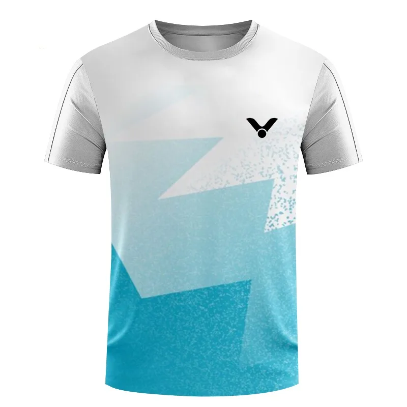 Men's T Shirt Summer Outdoor O-neck Oversized TShirts Women Sports Fitness Short-sleeved Fashion Table Tennis Badminton Tops 
Men's T Shirt Summer Outdoor O-neck Oversized TShirts Women Sports Fitness Short-sleeved Fashion Table Tennis Badminton Tops