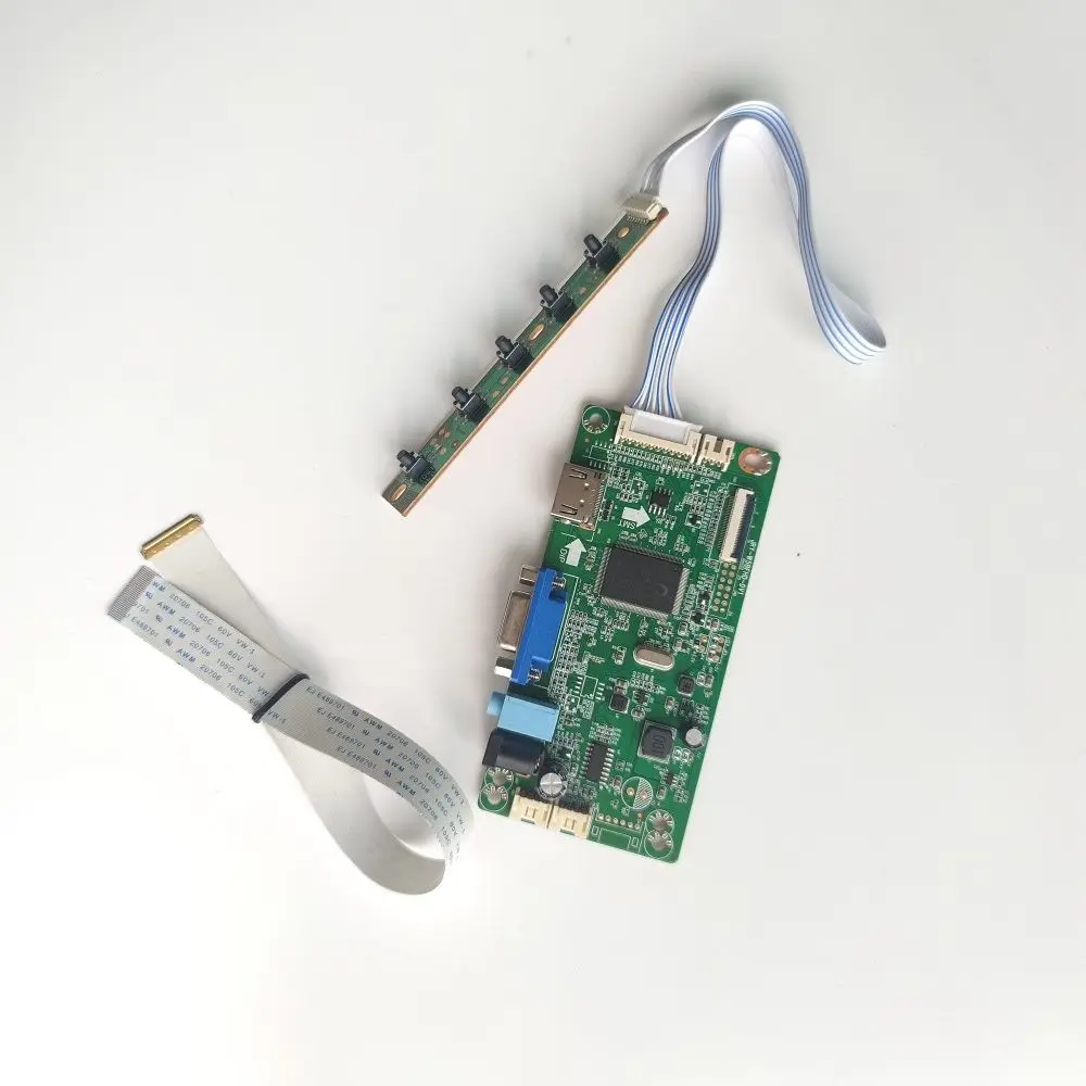 Kit for 11.6" 1920x1080 30Pin VVX11F009G00/VVX11F019G00 display LCD EDP monitor VGA DRIVER Controller board DIY HDMI-compatible
Kit for 11.6" 1920x1080 30Pin VVX11F009G00/VVX11F019G00 display LCD EDP monitor VGA DRIVER Controller board DIY HDMI-compatible