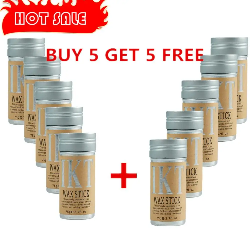 75g Strong Hold Hair Wax Stick For Hair Styling Wig Knots Healer Gel Stick Thin Baby Hair Perfect Line
75g Strong Hold Hair Wax Stick For Hair Styling Wig Knots Healer Gel Stick Thin Baby Hair Perfect Line