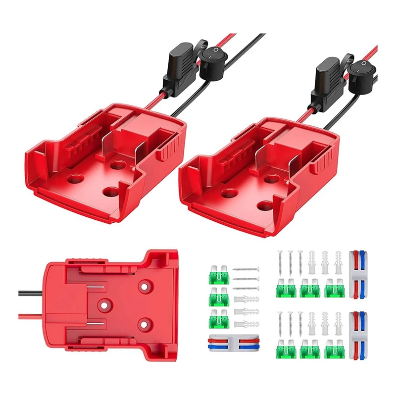 3 Packs Power Wheels Adapter For M18 Battery Adapter Power Wheels Battery Converter Kit For DIY RC Car Toys Robotics
3 Packs Power Wheels Adapter For M18 Battery Adapter Power Wheels Battery Converter Kit For DIY RC Car Toys Robotics