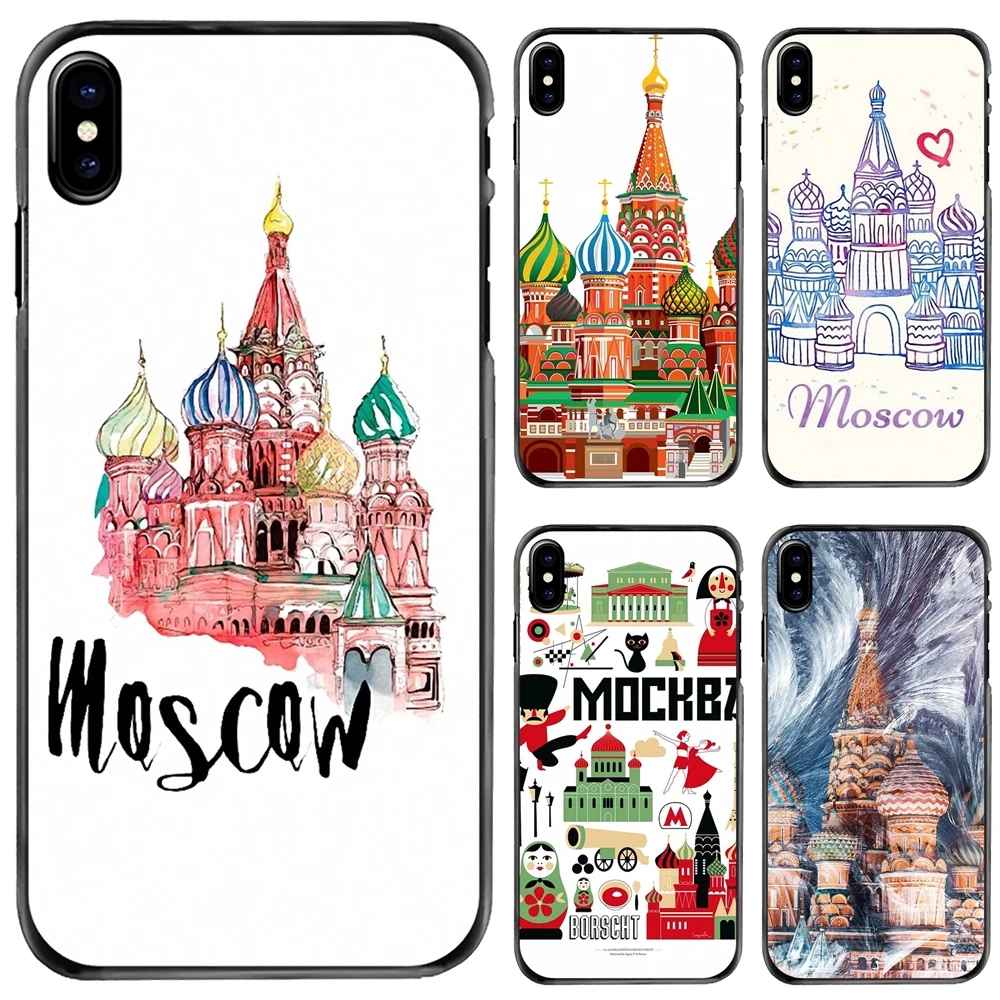 

Moscow Saint Petersburg Night Hard Phone Shell Case For Apple iPhone 11 12 13 14 Pro MAX Mini 5 5S SE 6 6S 7 8 Plus 10 X XR XS