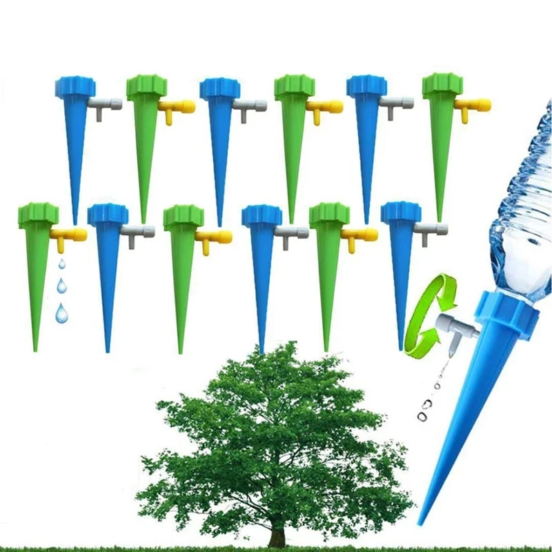 12Pcs/6pcs Self-Watering Kits Automatic Waterers Drip Irrigation Indoor Plant Watering Device Plant Garden Gadgets Creative
12Pcs/6pcs Self-Watering Kits Automatic Waterers Drip Irrigation Indoor Plant Watering Device Plant Garden Gadgets Creative