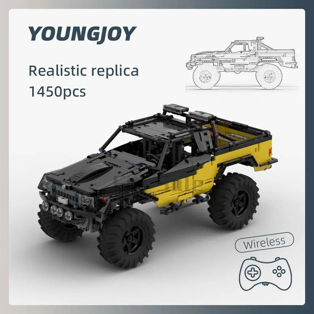 Moc-58668 Figures Building Blocks Firm Gripp Trial Truck App Remote Control Electric Car Set Christmas Gift
Moc-58668 Figures Building Blocks Firm Gripp Trial Truck App Remote Control Electric Car Set Christmas Gift