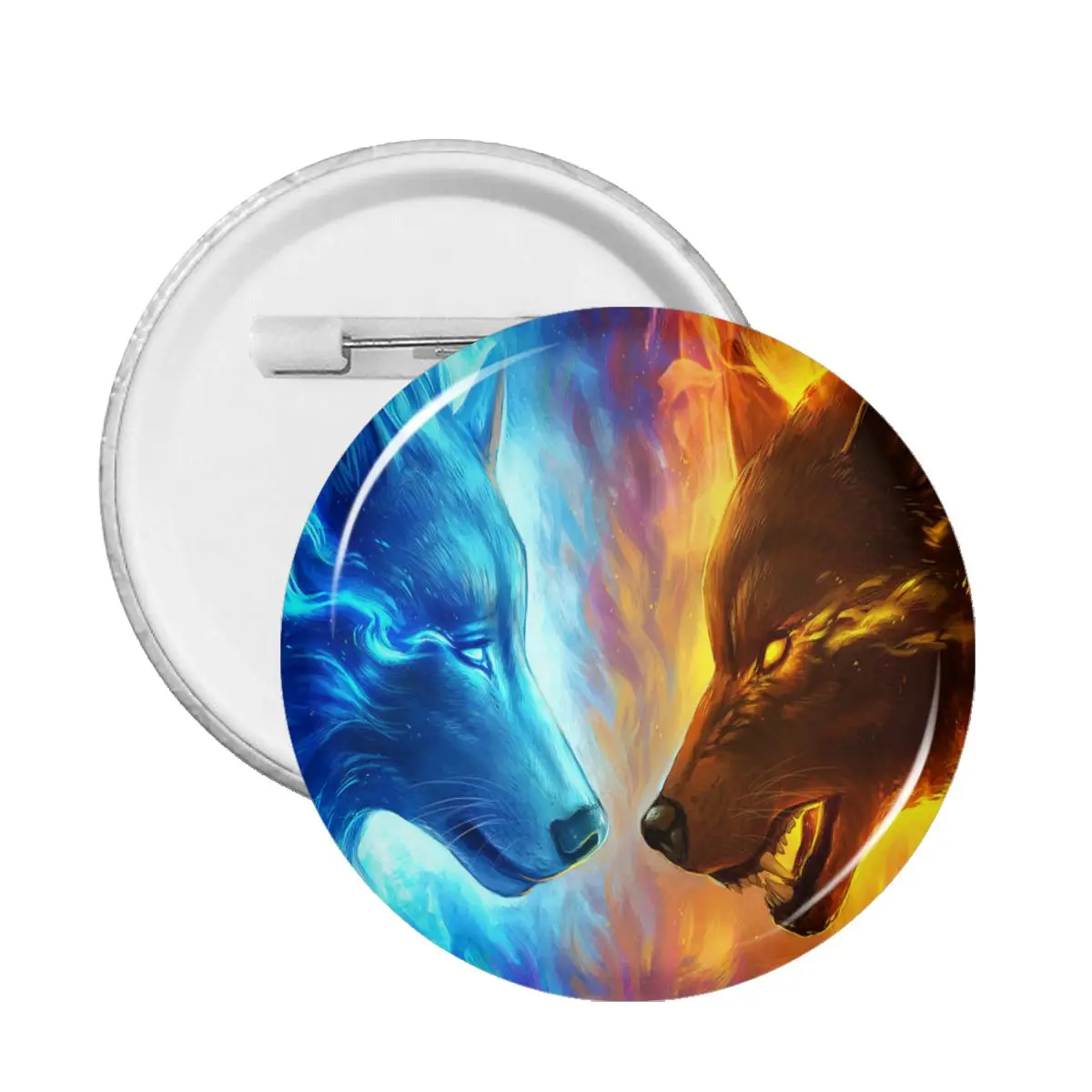 Wolf Ice And Fire Soft Button Pin Cute Collar Badge Animal 58mm Brooch Pin Decor Gifts Badges
Wolf Ice And Fire Soft Button Pin Cute Collar Badge Animal 58mm Brooch Pin Decor Gifts Badges