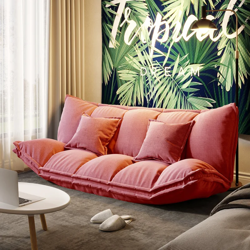 Modern Japanese Style Floor Lazy Sofa Couch Back&Arm 5Position Adjustable Foldable Leisure Sofa Bed For Viedo Gaming Floor Chair
Modern Japanese Style Floor Lazy Sofa Couch Back&Arm 5Position Adjustable Foldable Leisure Sofa Bed For Viedo Gaming Floor Chair