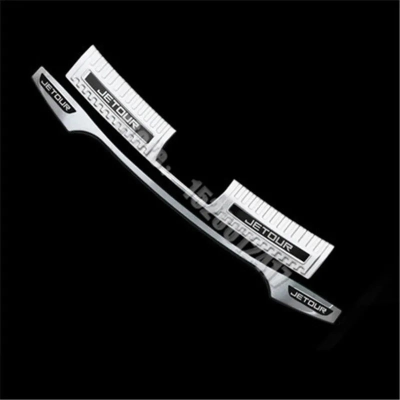 for JETOUR X70 2020 Car styling Stainless Steel Rear Bumper Protector Sill Trunk Tread Plate Trim rear styling
for JETOUR X70 2020 Car styling Stainless Steel Rear Bumper Protector Sill Trunk Tread Plate Trim rear styling