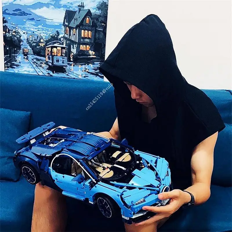 Super Racing Car Bugattied Chiron 1:8 Model Static Building Blocks 42083s Bricks Kids Toys For Children Birthday Gifts 3599 Pcs
Super Racing Car Bugattied Chiron 1:8 Model Static Building Blocks 42083s Bricks Kids Toys For Children Birthday Gifts 3599 Pcs