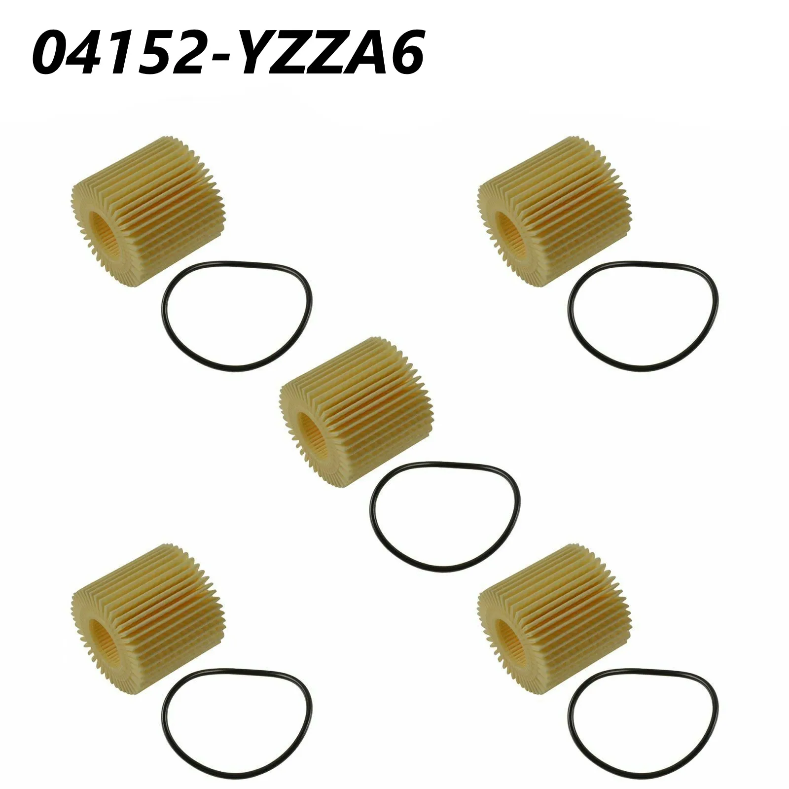 New 5PCS Oil Filter / Oil Filter Element For Toyota Corolla #04152-YZZA6 Provide Clean And Reliable Lubrication For The Engine
New 5PCS Oil Filter / Oil Filter Element For Toyota Corolla #04152-YZZA6 Provide Clean And Reliable Lubrication For The Engine