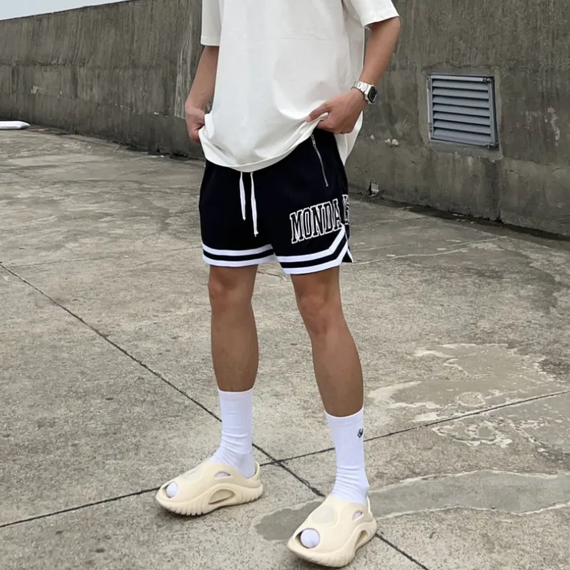 Mens Summer Fashion Brand Mesh Quick Dried Running Training Pants Loose Sweatpants American Trendy Basketball Shorts Beach Pants
Mens Summer Fashion Brand Mesh Quick Dried Running Training Pants Loose Sweatpants American Trendy Basketball Shorts Beach Pants