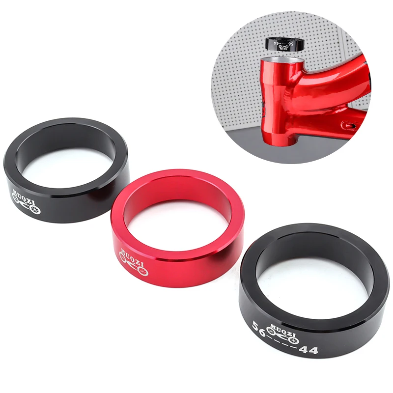 44mm 55mm 56mm Bike Headsets Adapter Gasket Shim Aluminum Alloy MTB Road Mountain Tapered Bicycle Frame Head Tube Washer
44mm 55mm 56mm Bike Headsets Adapter Gasket Shim Aluminum Alloy MTB Road Mountain Tapered Bicycle Frame Head Tube Washer