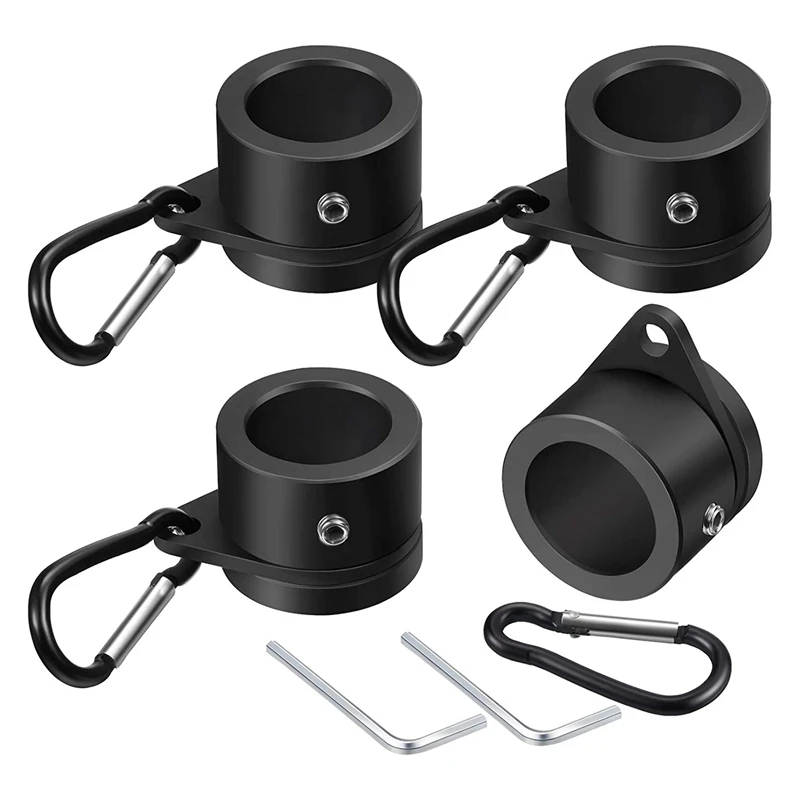 4 Pcs Flag Pole Rings Aluminum Alloy Mounting Rings 360 Degree Rotating Flagpole Anti Wrap Flag Pole (1 Inch Black)
4 Pcs Flag Pole Rings Aluminum Alloy Mounting Rings 360 Degree Rotating Flagpole Anti Wrap Flag Pole (1 Inch Black)