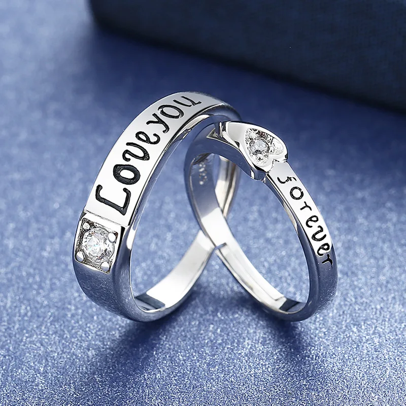 Independent Creativity 925 Sterling Silver Eternal Love Full Of Lovers' Ring Fashion Wedding Gifts Exquisite Zircon Jewelry
Independent Creativity 925 Sterling Silver Eternal Love Full Of Lovers' Ring Fashion Wedding Gifts Exquisite Zircon Jewelry