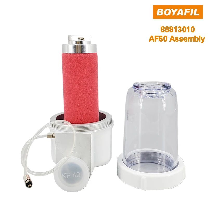 Запасной фильтр для вакуумного насоса Boyafil, фильтрующий элемент D40C D60C, воздушный фильтр компрессора 88813010 AF60, выхлопной фильтр в сборе
Запасной фильтр для вакуумного насоса Boyafil, фильтрующий элемент D40C D60C, воздушный фильтр компрессора 88813010 AF60, выхлопной фильтр в сборе