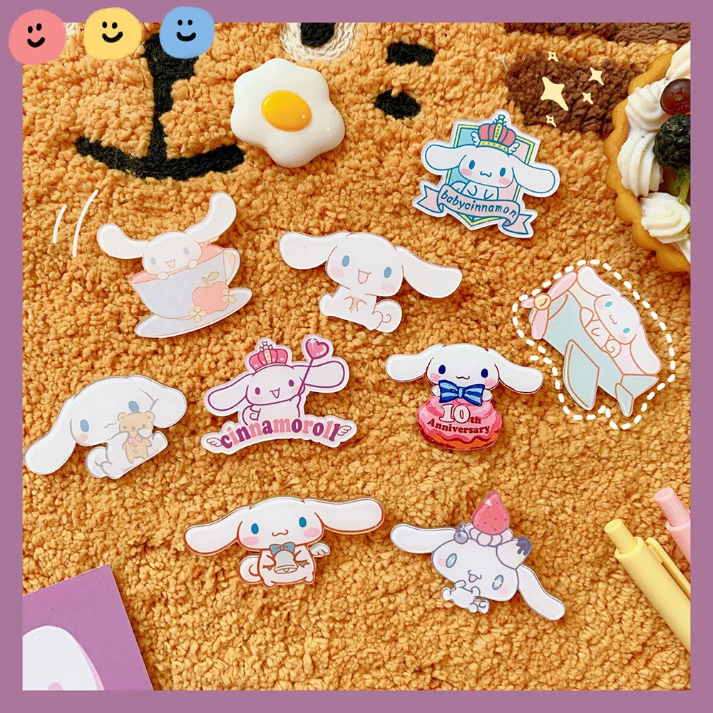 Cartoon Cinnamoroll Sanrioed Badge Ins Tide Acrylic Cute Brooch Accessories Bag Pendant Badge Female Kids Christmas Gifts
Cartoon Cinnamoroll Sanrioed Badge Ins Tide Acrylic Cute Brooch Accessories Bag Pendant Badge Female Kids Christmas Gifts