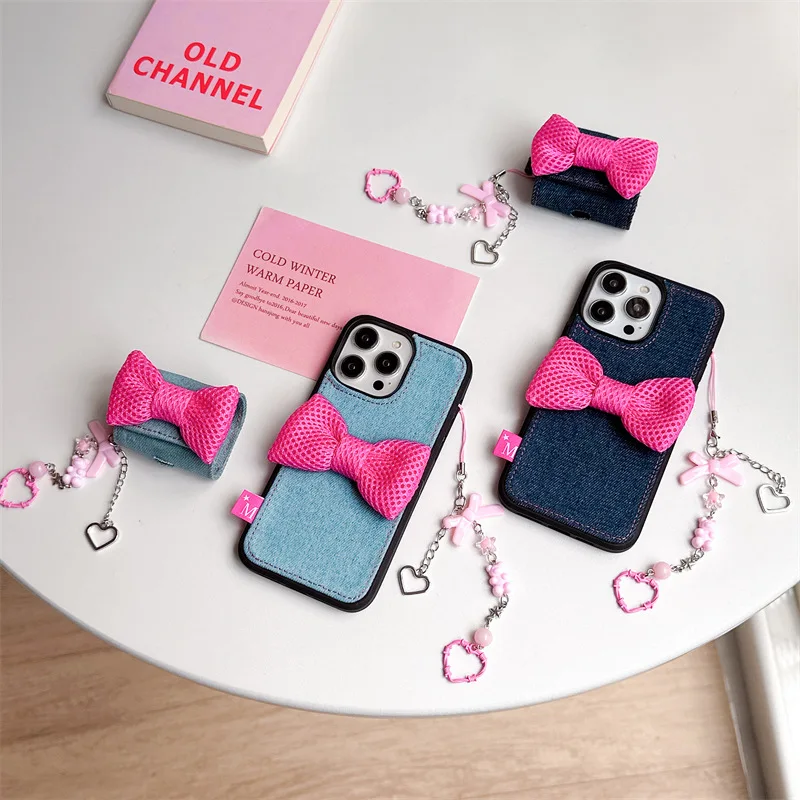 Denim Pink Bowknot Phone Case Cover for IPhone 11 12 13 14 Pro Max Shockproof Cases for IPhone 14 Pro Max Case
Denim Pink Bowknot Phone Case Cover for IPhone 11 12 13 14 Pro Max Shockproof Cases for IPhone 14 Pro Max Case