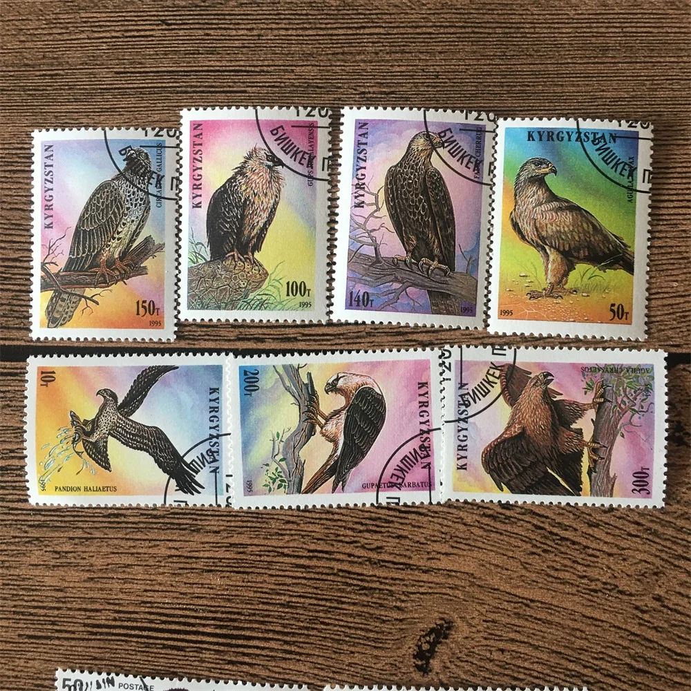 7Pcs/Set Kyrgyzstan Post Stamps 1999 Eagle Birds Used Post Marked Postage Stamps for Collecting
7Pcs/Set Kyrgyzstan Post Stamps 1999 Eagle Birds Used Post Marked Postage Stamps for Collecting