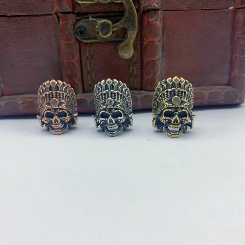 Outdoors DIY Tools EDC Brass Crown Skull Knife Beads Lanyard Pendants Key Rings Accessories
Outdoors DIY Tools EDC Brass Crown Skull Knife Beads Lanyard Pendants Key Rings Accessories