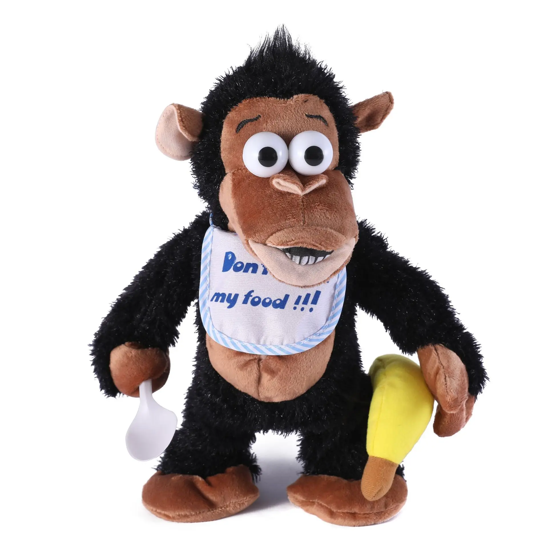 30cm Electric Plush Toys Orangutan Monkey Doll Dont Touch My Food Kids Birthday Creative Gifts Stuffed Dolls for Kids
30cm Electric Plush Toys Orangutan Monkey Doll Dont Touch My Food Kids Birthday Creative Gifts Stuffed Dolls for Kids
