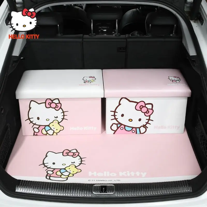 Оригинальный Автомобильный контейнер для хранения Kawaii Sanrio Hello Kittys, милый мультяшный водонепроницаемый контейнер для хранения большой емкости, многофункциональный автомобильный багажник
Оригинальный Автомобильный контейнер для хранения Kawaii Sanrio Hello Kittys, милый мультяшный водонепроницаемый контейнер для хранения большой емкости, многофункциональный автомобильный багажник