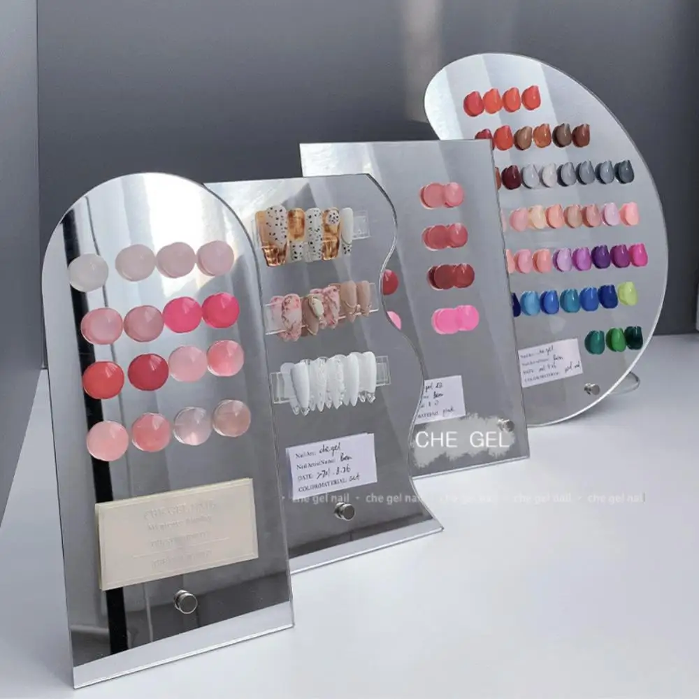 1 Set Nail Gel Polish Color Display Stand Irregular Acrylic Fake Nail Tips Display Holder Nail Art Decoration Showing Shelf
1 Set Nail Gel Polish Color Display Stand Irregular Acrylic Fake Nail Tips Display Holder Nail Art Decoration Showing Shelf