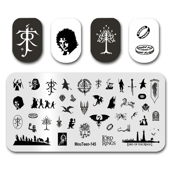 Nail Stamping MouTeen145 Rings King Tree Nail Plates Stamp King Manicure Set For Nail Art Stamping
Nail Stamping MouTeen145 Rings King Tree Nail Plates Stamp King Manicure Set For Nail Art Stamping