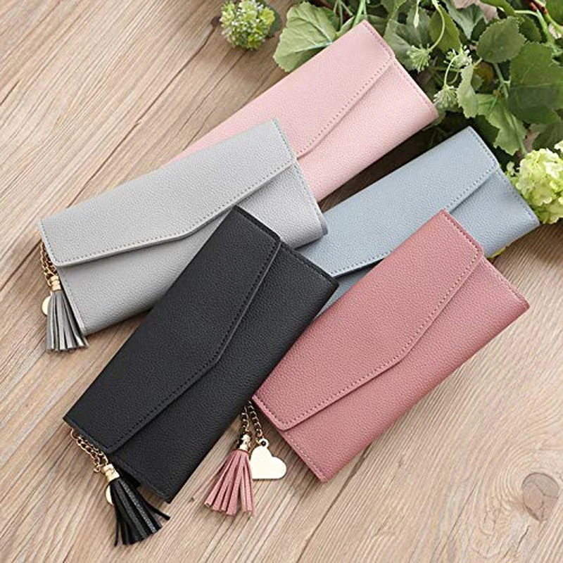 2022 Fashion Womens Wallets Simple Zipper Purses Black Purple Gray Red Long Section Clutch Wallet Soft PU Leather Money Bag
2022 Fashion Womens Wallets Simple Zipper Purses Black Purple Gray Red Long Section Clutch Wallet Soft PU Leather Money Bag