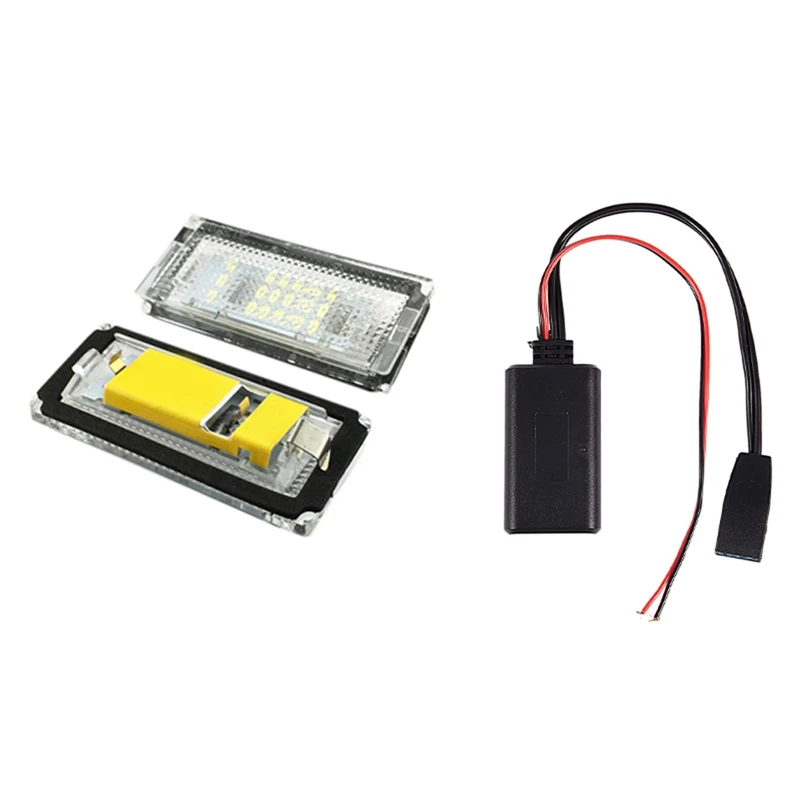 Car License Plate Light License Plate Light With Car Business CD Bluetooth Module Audio 10Pin Bluetooth AUX Adapter
Car License Plate Light License Plate Light With Car Business CD Bluetooth Module Audio 10Pin Bluetooth AUX Adapter